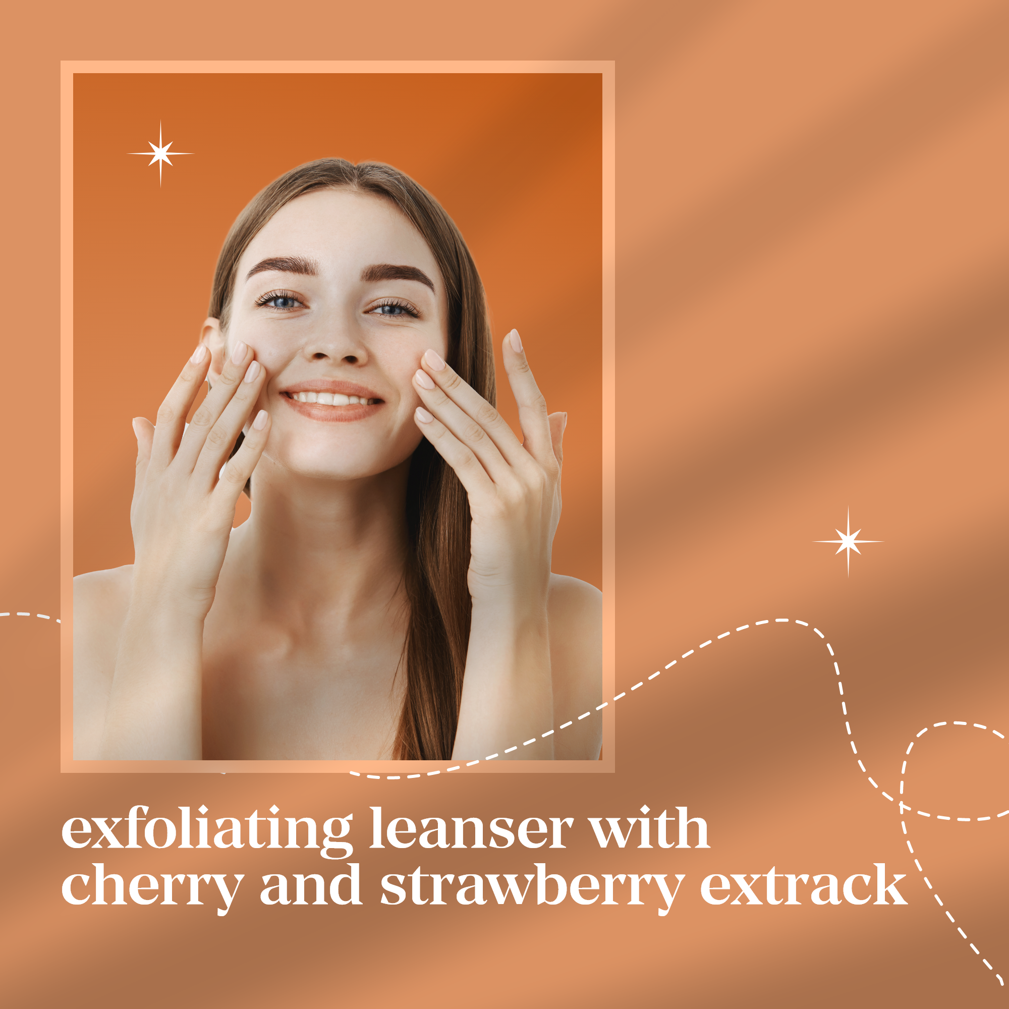Combo Ultra Nourish Argan Conditioner & Facewash exfoliating cleanser with cherry and strawberry extrack
