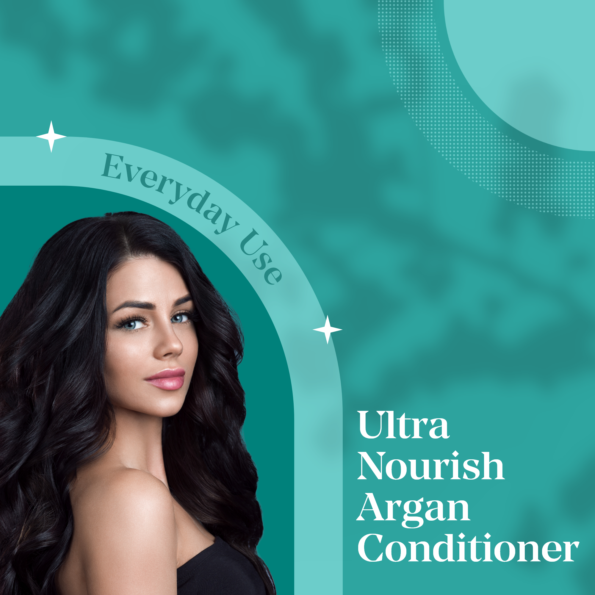 COMBO Ultra Nourish Argan Conditioner & Green Tea Conditioner | With Moroccan Argan Oil,Papaya Fruit Extract And Vitamin E