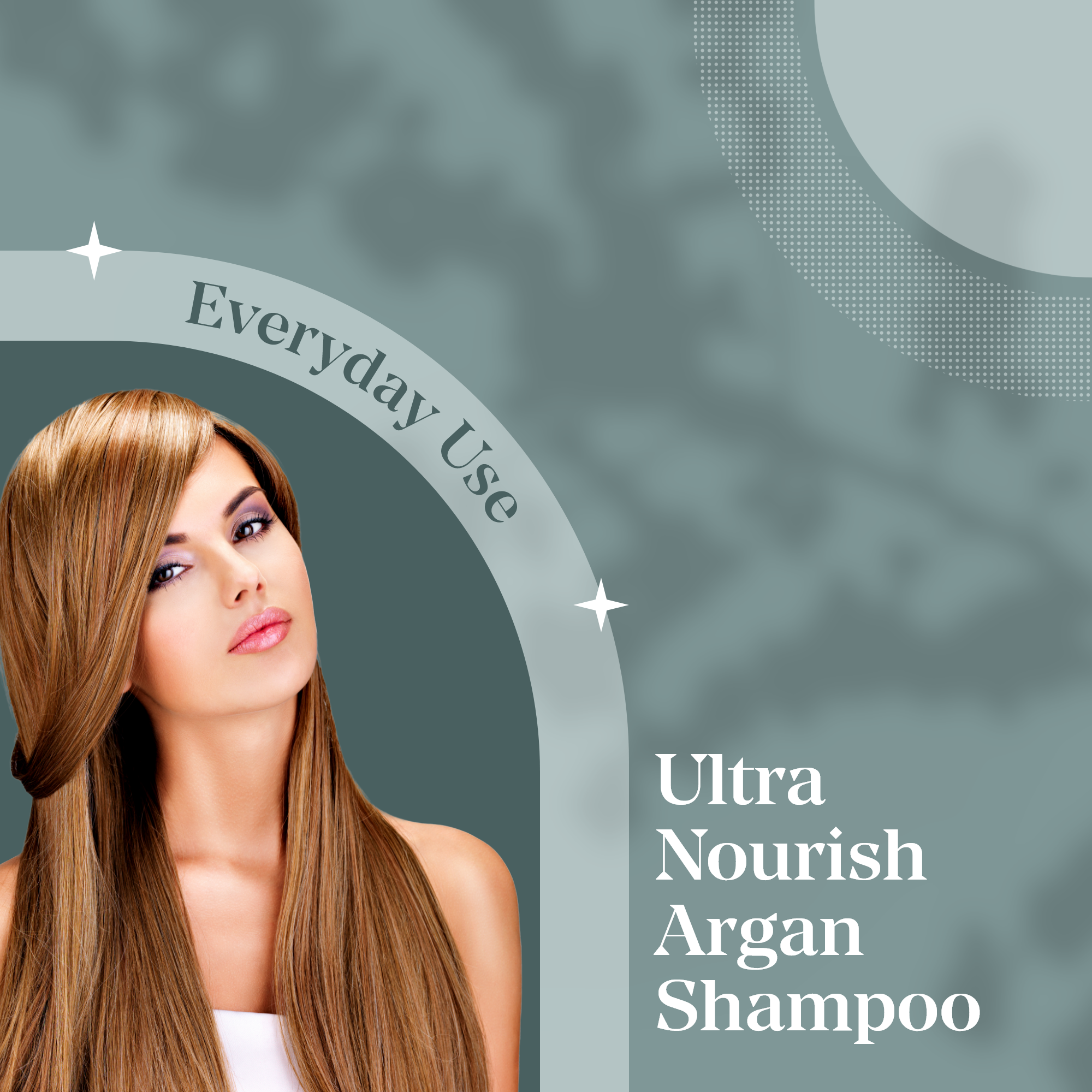 Combo Green Tea Shampoo & Ultra Nourish Argan Shampoo | Suitable for All Hair types