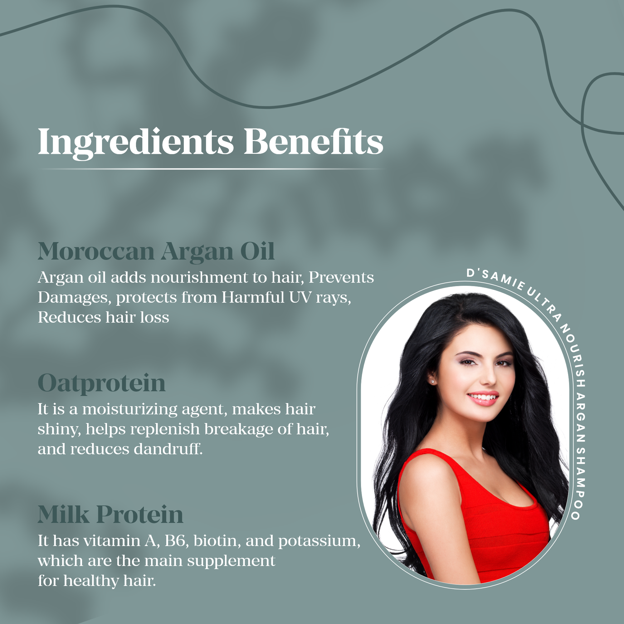 Combo Ultra Nourish Argan Shampoo & Facewash exfoliating cleanser with cherry and strawberry extrack
