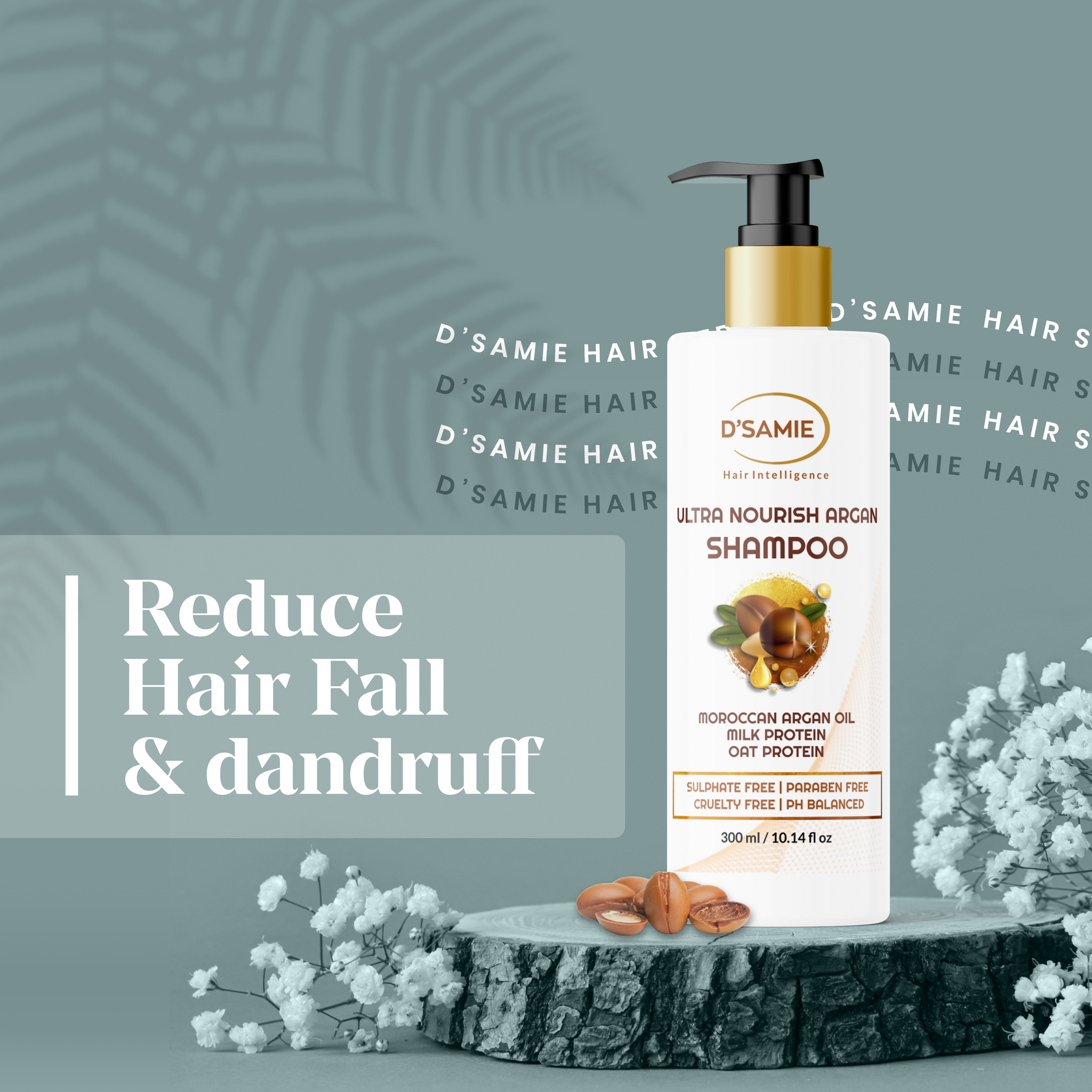 Combo Ultra Nourish Argan Shampoo & Facewash exfoliating cleanser with cherry and strawberry extrack